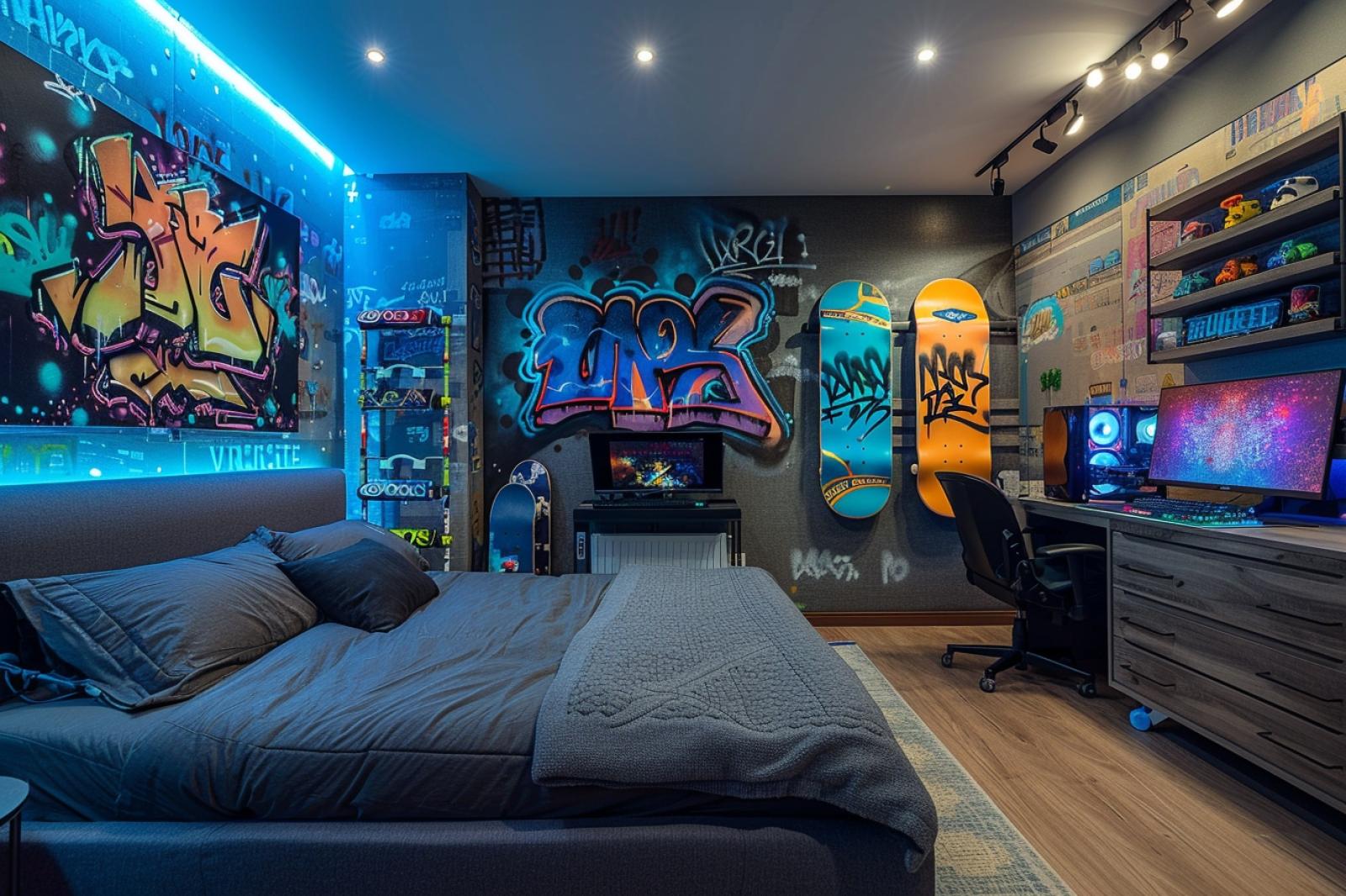 Idées de décoration pour la chambre d’un ado garçon : laissez parler sa personnalité !