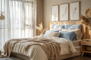 Idées de décoration pour une chambre adulte élégante et abordable