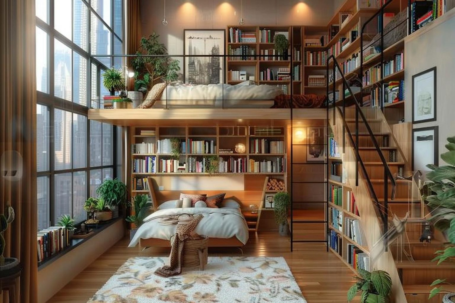 Optimisez l'espace avec une mezzanine 2 places dans votre appartement ...